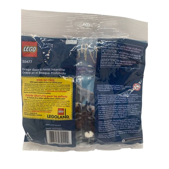 Lego Harry Potter Draco In The Forbidden Forest Wizarding World Building Set 306 - Picture 2 of 2